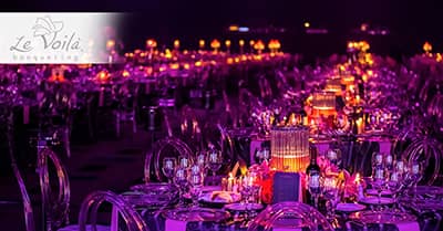 Catering e banqueting per eventi con più di 1000 persone