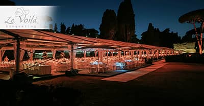 Catering per eventi con più di mille persone