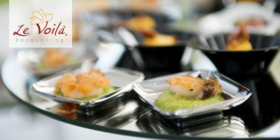 Le Voilà Banqueting - L’eccellenza del servizio catering, in un finger food 