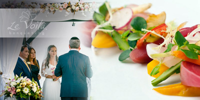 Matrimonio ebraico con catering kosher