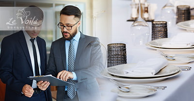 Business meeting: il banqueting giusto per ogni occasione con Le Voilà.